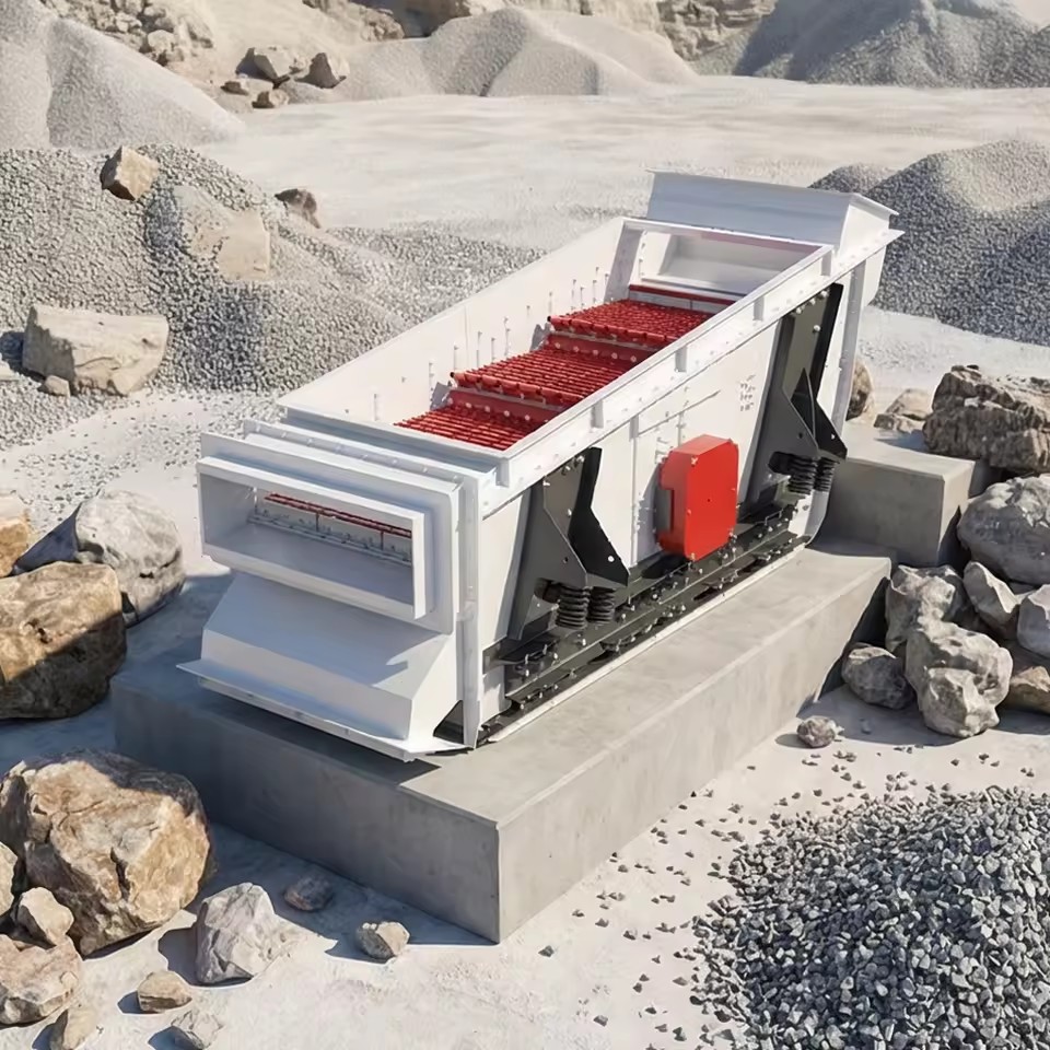 Mining Machinery High Performance Heavy Duty Mining Quarry Stone Screening Machine Vibrating Screen for Sand