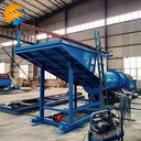 Clay Stone Rotary Screen Gold Mining Equipment Rotary Trommel Scrubber Alluvial Gold Processing Production Line Plant