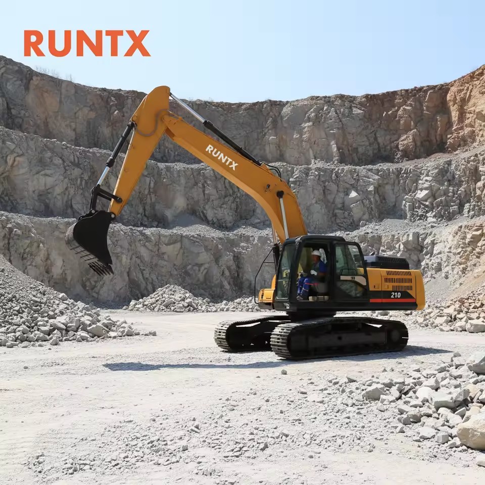 Mining Machine 21ton Crawler Excavator with 133kw Engine