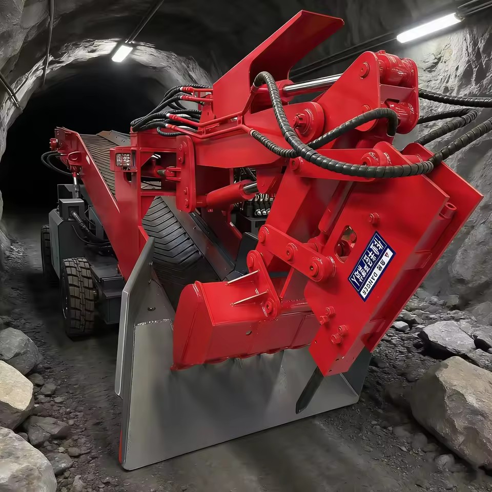 Underground 40m³/h Model Mucking Loader with Skip Chassis for Ore Transport and Specialized Mining Applications