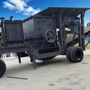 PE250*400 Portable Jaw Crusher 40-200t/h Capacity Engine for Construction Ore Mining Portable Design Long Service Life