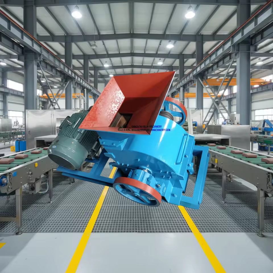 Manufacturer Price High Output Portable Diesel Gold Ore Rock Mining Hammer Mill Machine for Gold Mining