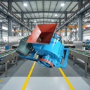 Manufacturer Price High Output Portable Diesel Gold Ore Rock Mining Hammer Mill Machine for Gold Mining