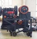 Traktor PTO Portable Electric Jaw Crusher with Motor & Bearing Max.10t/h Capacity for Stone Ore Mining Easy to Operate