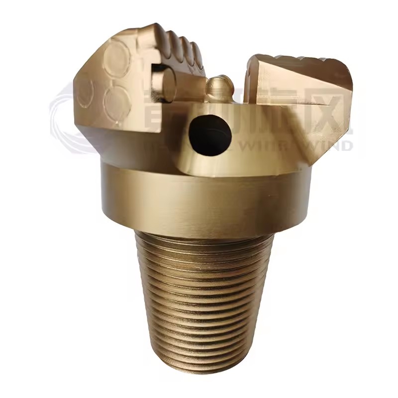 Oilfield API Thread Steel Body PDC Concave Bit Water Well Drilling matrix PDC Drill Bit for Water Well Drill Rig Machine
