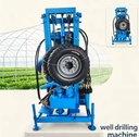 Advanced Water Well Drilling Rig with Integrated Compressor for Improved Air Circulation and Borehole Stability