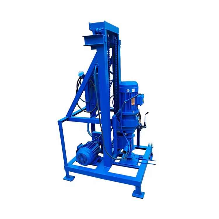 Portable Diesel Water Well Drilling 150 Meter Depth Mining Drilling Rig