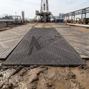 T25mm Interlock Ground Protection Flame Retardant Heavy Duty Track Mat for Power Development Oil Drilling Rig Plate Construction