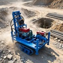 Small Water Well Drilling Rig 200m for Deep Borehole and Water Exploration