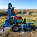 Artesian Well Drilling Rig for Water Extraction From Pressurized Aquifers