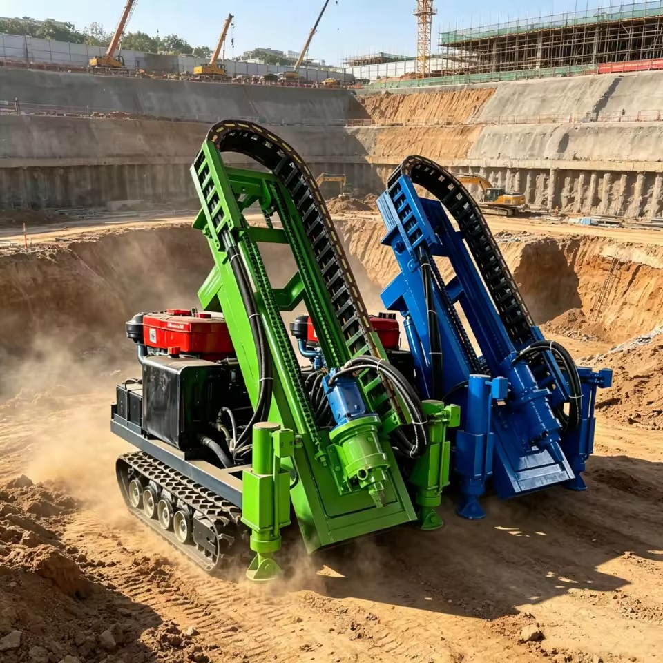 Small Hydraulic Crawler DTH Drilling Rig DTH Drilling Equipment Mining Blast Hole Rock Drilling Machine Quarry