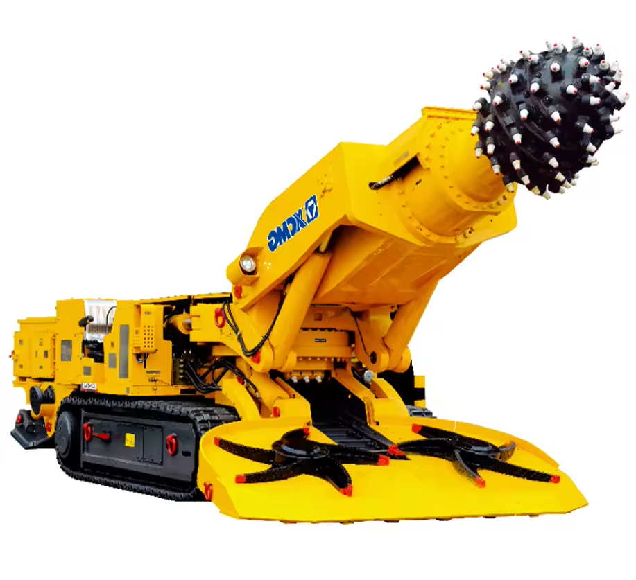 Underground Mining Machine Equipment Small Mini Tunneling Roadheader Rotary Drilling Rig Electric with Gear Pump Motor