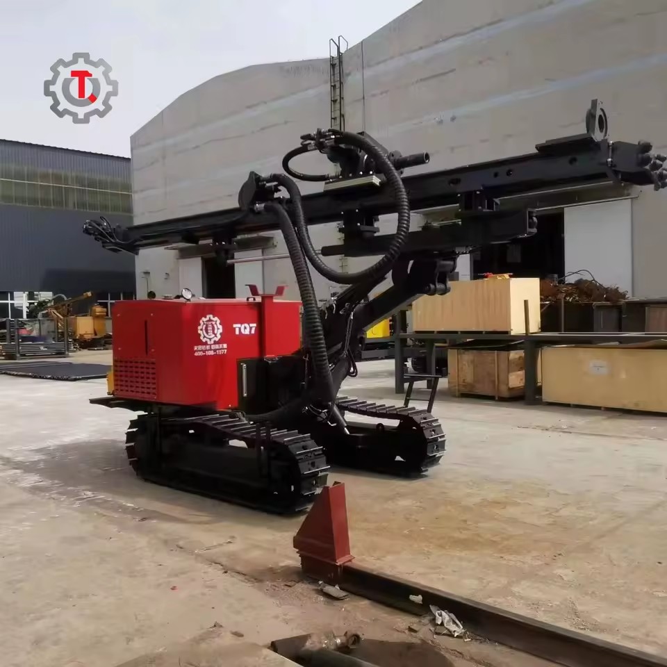 Convenient Maintenance Mining Equipment Drilling Depth Max 40m Dth Blasting Drilling Machine Weight 6700Kg