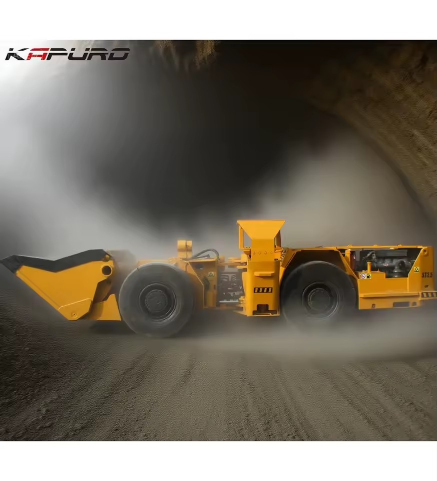 Customized Deep Mine LHD Underground Mining Machine 3m Bucket 6t Capacity Fully Hydraulic System Diesel Engine 136kw