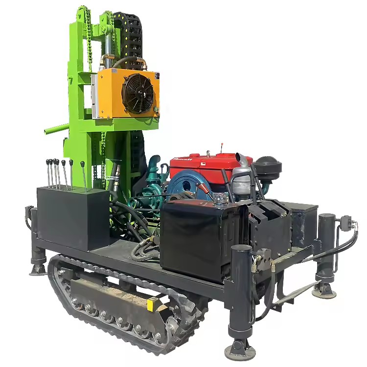 Water Well Drilling Rigs Downhole Drilling Rigs Professional Deep Well Drilling Rig for Family Farms 130m Drill Machine
