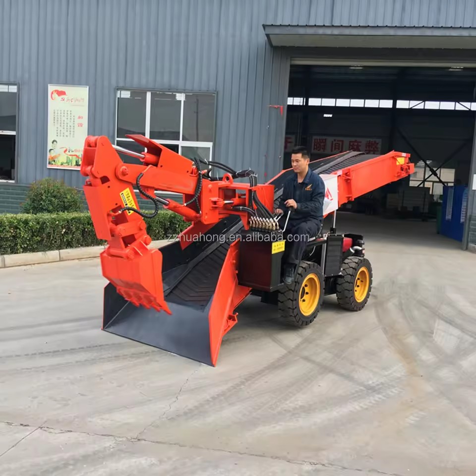 Enhanced Mine Mucking Loader,Hydraulic Digging Machine/mine Mucking Rock Loader /small Tunnel Excavator