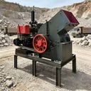 Professional High Efficiency Hammer Crusher Machine Industrial Heavy Duty Stone Rock Crushing Equipment for Mining Project Work