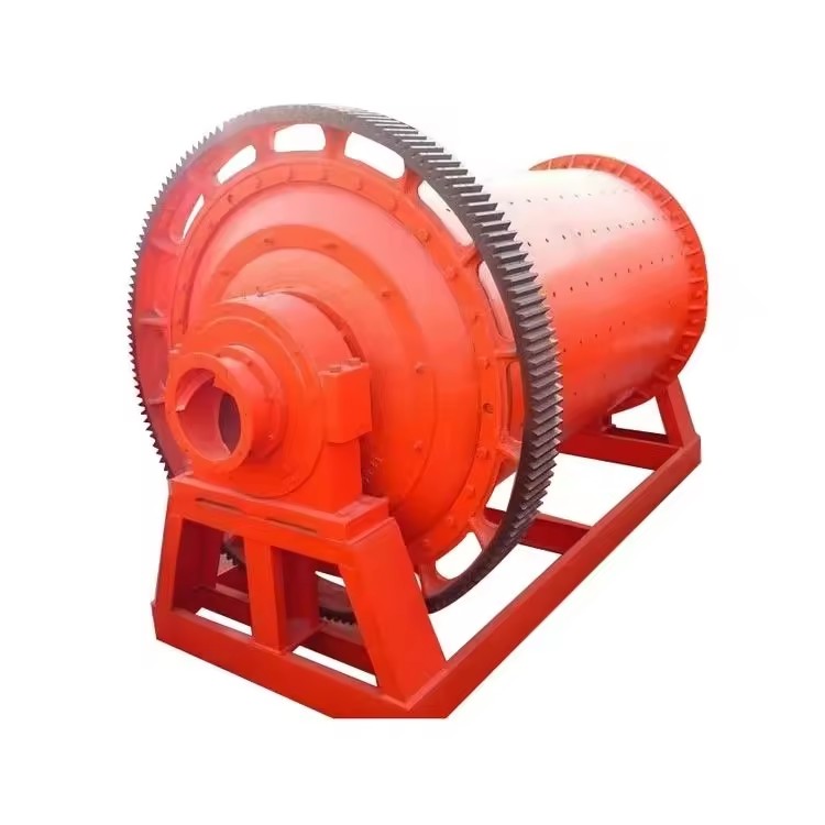 Mining Ball Mill Crusher Unit with AC Motor and Gearbox 20-40 Tons/Hour Capacity