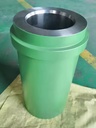 Ceramic Liner Piston Assembly Mud Pump Parts Polyurethane Rubber Hub Replacement Oilfield Well Drilling Component
