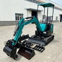 YT-12 Machine Excavator Rubber Tracked Mine Escavatore Cheapest Track Excavator Cheap Excavator