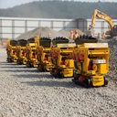 High Quality Pneumatic Wheeled Mining Loader 0.17m³ Bucket Volume for Underground Coal Mine Narrow Tunnel Material Transport