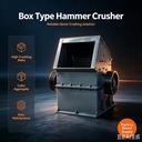 High Power Box Crusher Pebble Granite Sand Maker, Thickened Body Impact Resistant Large Capacity Mining Equipment