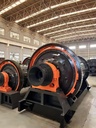 High Rigidity Customizable Dimensions Ball Mill 1200*2400 1.5-4.8t/h Capacity High 30kW Power Motor Bearing Brand Gold