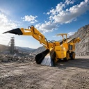 High Efficiency Underground Mining Mucking Loader for Rock Loading and Material Conveying