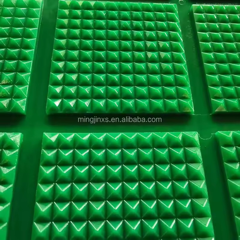 Offshore Drilling Rig Anti-slip Cutting Mat Industrial High Traction Wear Resistant Polyurethane Steel Nail Marine Safety