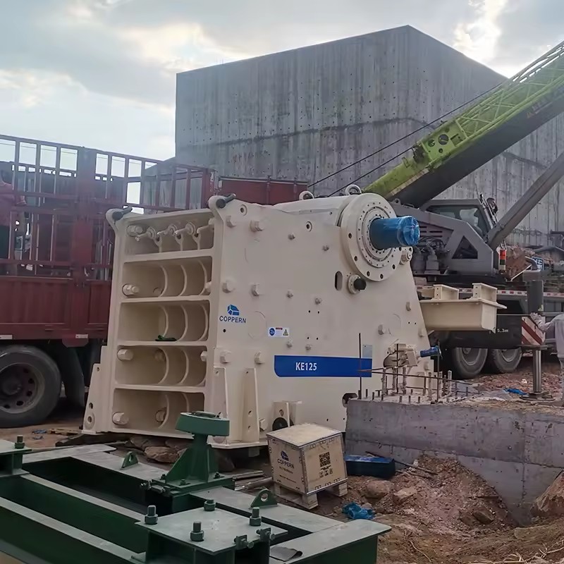 KE125 Hydraulic Primary Jaw Crusher 290-845t/h Stone Ore Crushing Equipment for Mining & Quarry