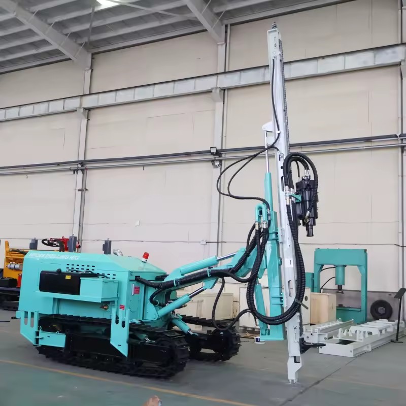 Hydraulic Blast Hole Drill Rig for Open Pit Mining Quarry Rock Blasting and Borehole Drilling