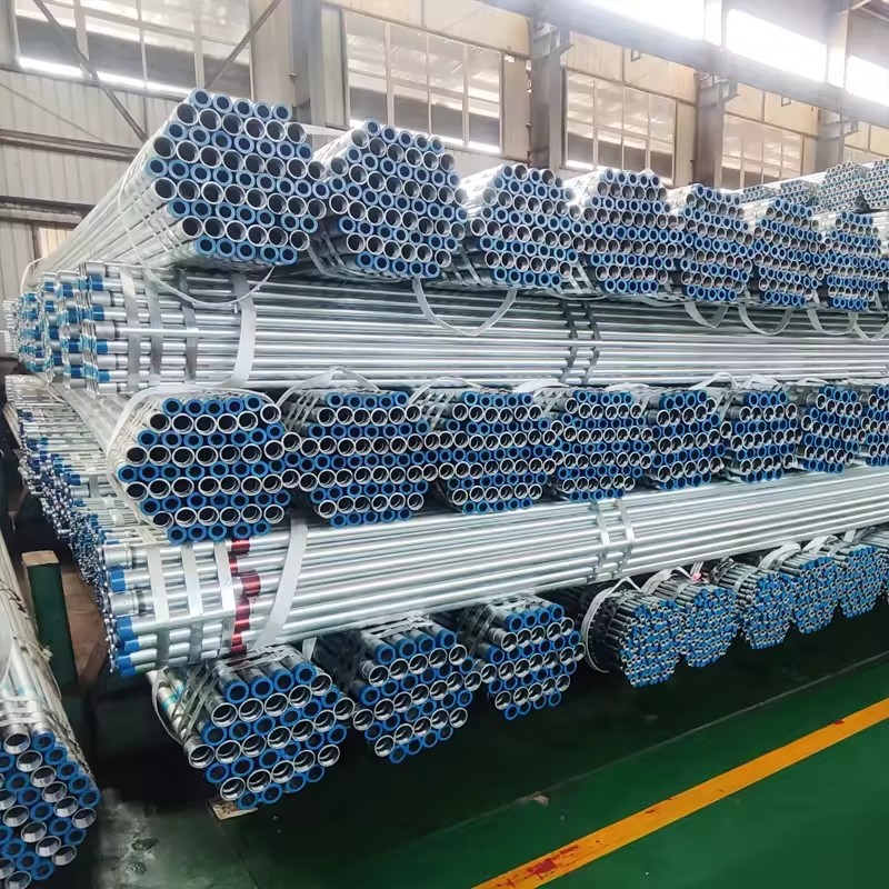 2 Inch 6" Diameter Sch40 6 Meter Long Round Galvanized Water Pipe With Thread
