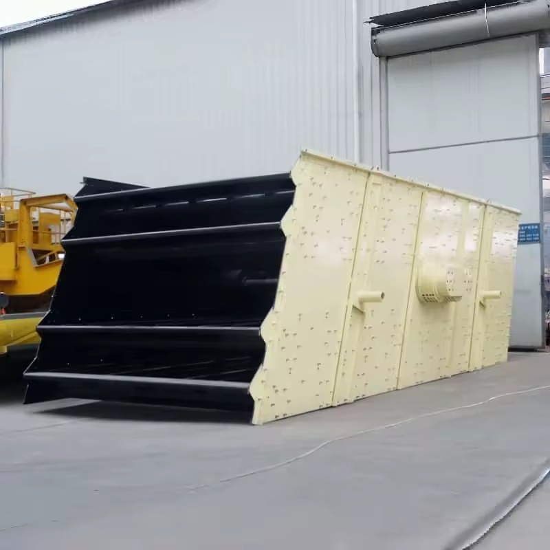 4YZK2160 Circular Vibrating Screen 720t/h 4 Decks 30kw 380V Quick Screen Change Mining Screen for Ore Processing