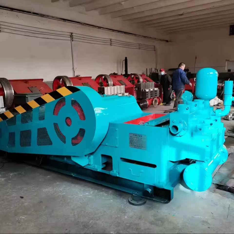 F130 Mud Pump 90kW 130HP Triplex Single Acting for Small Drilling Rig | Fast Delivery & OEM Acceptable