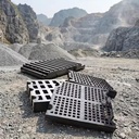 Sand Gravel Ore Screening Durable High Elasticity Steel Skeleton Rubber Screen Plate