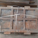 Factory Direct Supply High Manganese Steel Fixed Jaw Plates Tooth Plates Coal Mining Crusher Casting High Performance High