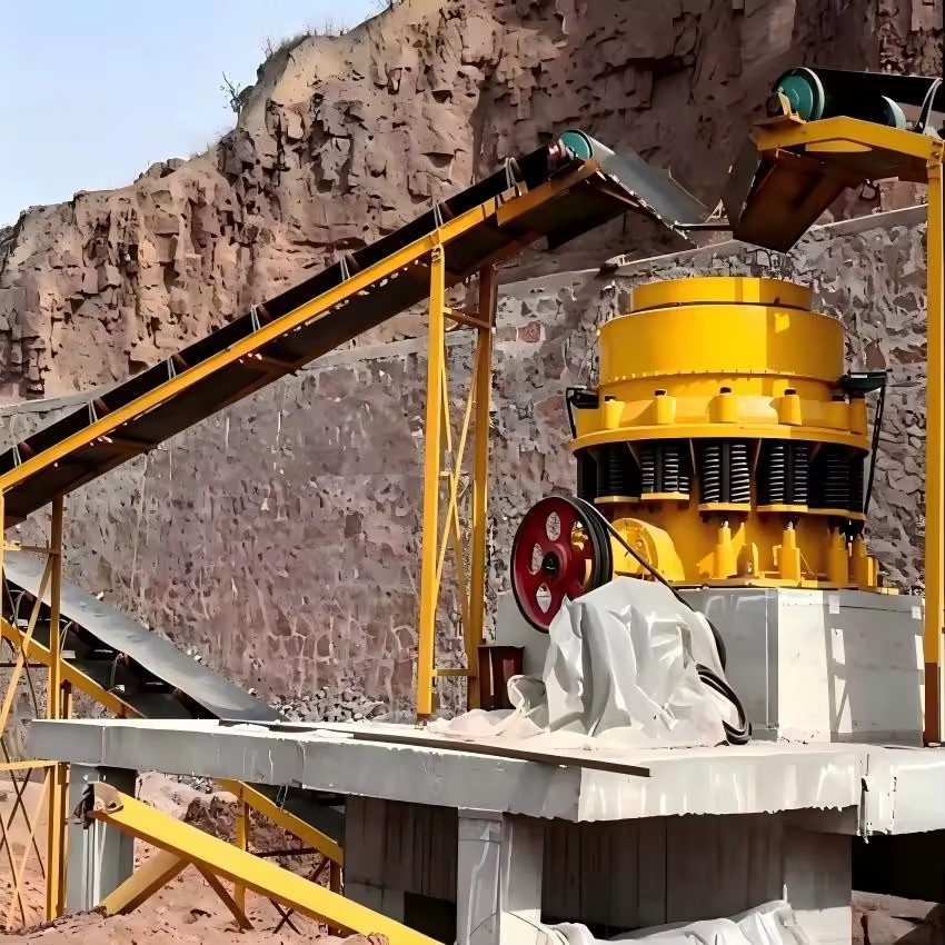 Symons Spring Cone Crusher CS160 4.25'ft Crushing Machine for Basalt Gypsum Hard Stone Mining