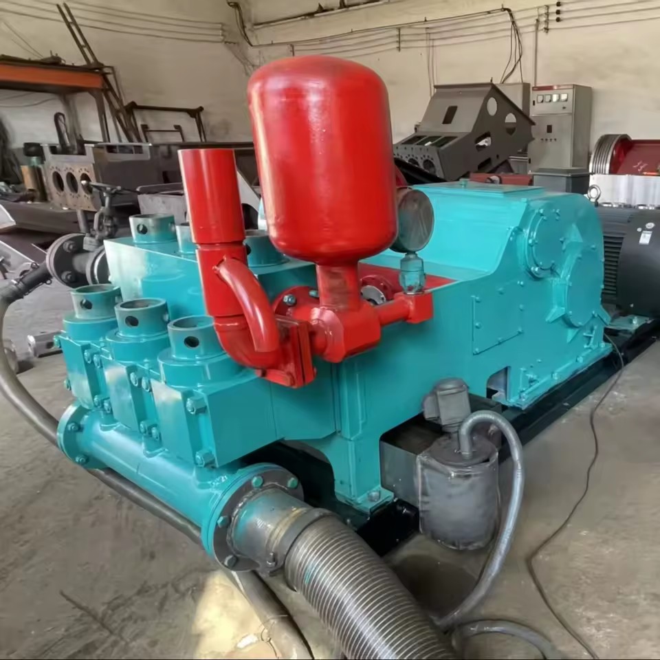 F130 Mud Pump 90kW 135SPM Triplex Pump for Uranium Mining Exploration & Geological Drilling
