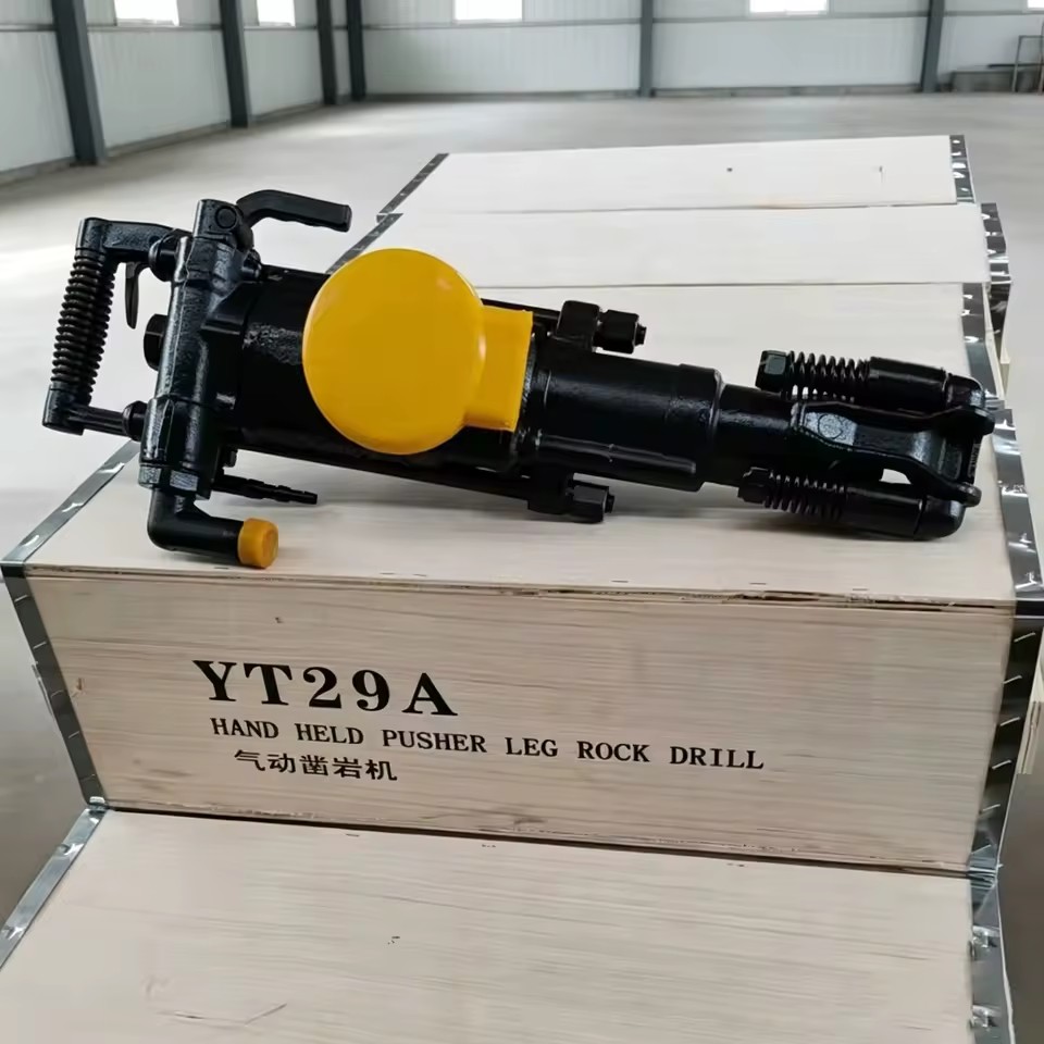 Heavy Duty Jack Hammer Drilling Machine YT29A Air Rock Drill with Mining Compressor for Underground Mining Tunneling