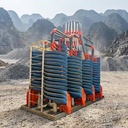 PLC-Controlled Heavy-Duty Spiral Concentrator for Sand Gravel Minerals Processing Patented High Rigidity Design
