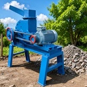 3-6 TPH Hammer Crusher Hammer Mill Electric for Copper Iron Ore Quarry Mineral Processing Plant