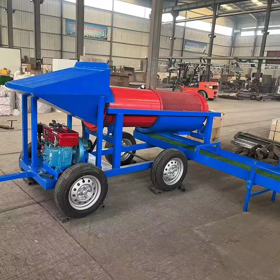Small Scale 5-10 Tons Alluvial Gold Washing Plant