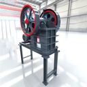 New Portable Hard Rock Quartz Stone Gold Mine Jaw Crusher for Construction Ore Application Bearing Motor