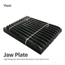 Premium Quality Manganese Steel Jaw Plate Casting Customized for Jaw Crusher Mining Spare Parts