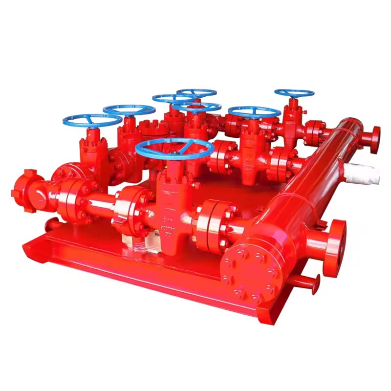 Sfield Well Control Choke Manifold Assembly with Multiple Valves for Drilling Rig Operations