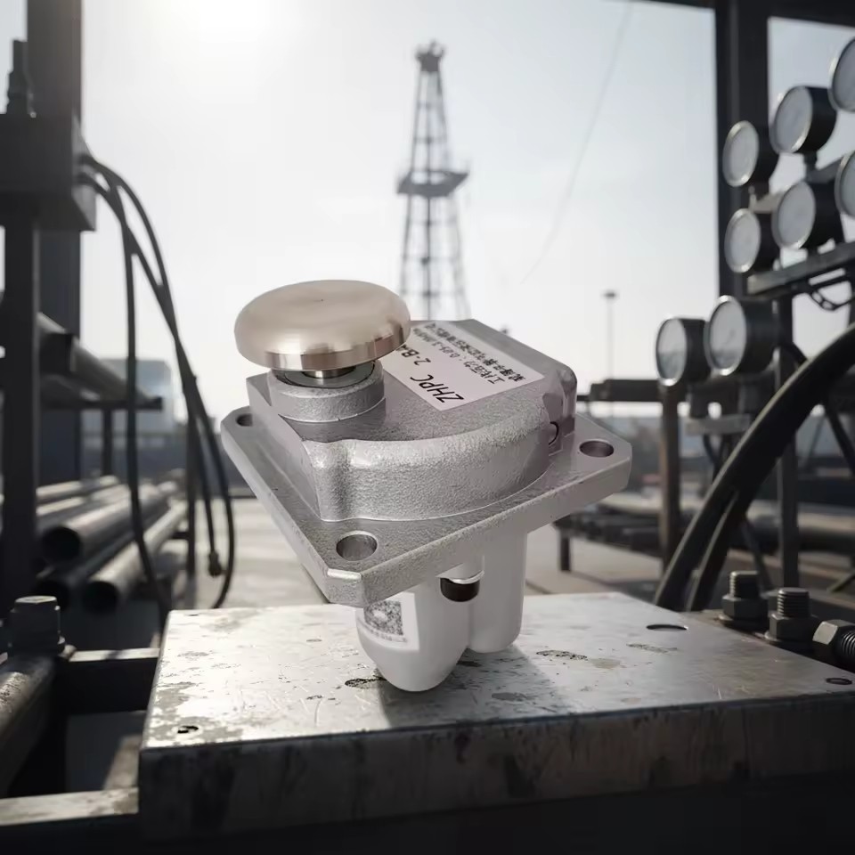 2-BA-1 2 Position 3 Way Push Button Directional Valve Pneumatic Control Valve for Oilfield Drilling Rig