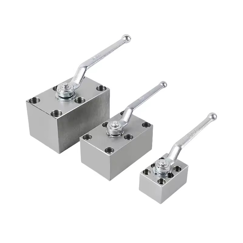 Hydraulic 3-Way Ball Valve KHP/KHP3K Stainless Steel Carbon Steel Plate for Water Media Two-position three-way Disc Ball Valve