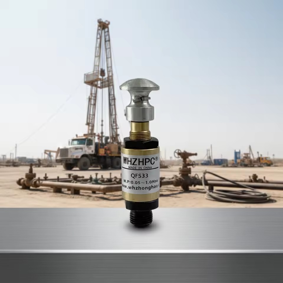 QF533 Air Horn Switch Push Button Pneumatic Control Valve for Oilfield Drilling Rig