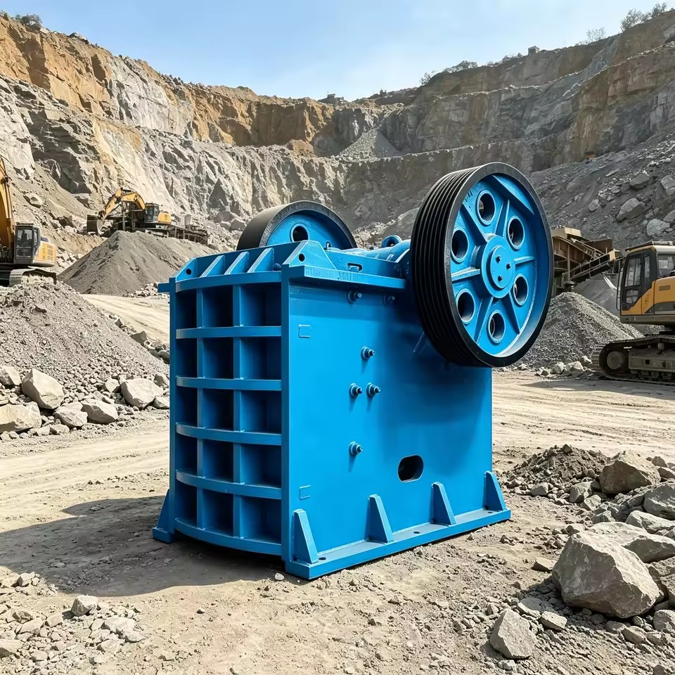 PE750x1060 Jaw Crusher 110-380t/h 110kw 630mm Feed Primary Crusher for Granite Basalt Mining Quarry