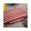 Jaw Crusher Parts Movable and Fixed Jaw Plates for CJ412 Casting Ore Mining Spare Parts with 1 Year Warranty